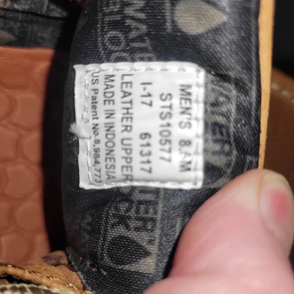 Sperry Top Sider Sea‎ Kite Sport Moc Leather Boat Shoes Mens 8.5M Tan nautical